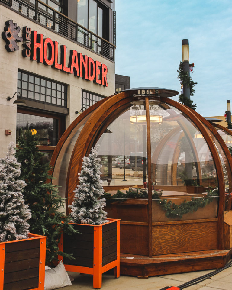 Brookfield Winter Dining Café Hollander