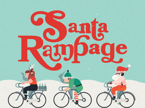Santa Rampage Bike RIde